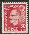 norvege - n 326A  obliter - 1950/52