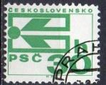 TCHECOSLOVAQUIE N° 2176 o Y&T 1976  Le code postal