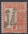 1928 GUADELOUPE TAXE n* 30 charniere papier