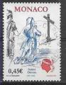 2003 MONACO 2410 oblitr, cachet rond, Sainte Dvote
