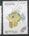 2011 MONACO Problitr 115 oblitr, poisson, ayant servi