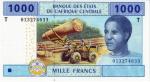 Etats d'Afrique Centrale Congo 2002 billet 1000 francs pick 107 neuf UNC