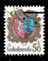 Tchecoslovaquie Yvert N2475 Oblitr 1982 Armoiries de villes HROB