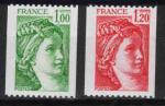 France - N 1981A et 1981B **