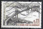 FRANCE N 1524 o Y&T 1967 Inauguration du grand pont de Bordeaux
