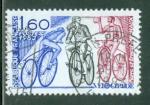 France 1983 Yvert 2290 oblitr Anctres de la byciclette