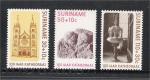 Suriname - Scott B341-B343 mint   cathedral / cathdrale