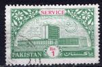 PAKISTAN - Timbre de service n114 oblitr