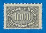 Allemagne Empire:  Y/T    N 187 *  avec filigrane B