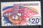 TCHECOSLOVAQUIE N° 1977 o Y&T 1973 Conquêtes de l'espace (Sonde Venus)