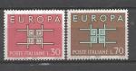 Europa 1963 Italie Yvert 895 et 896 neuf ** MNH