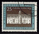 DDR 1967 - Y&T 1015 - oblitr - maison de Luther  Wittenberg