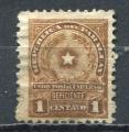 Timbre  PARAGUAY Taxe 1914  Obl  N 5 Y&T 