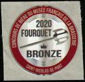 Etiquette ronde pour Bire Concours Bire Muse Franais Brasserie Bronze 2020