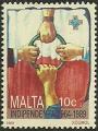 Malta 1989.- Independencia. Y&T 791**. Scott 733**. Michel 812**.