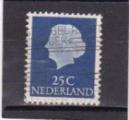 Timbre Pays Bas / Oblitr / 1953 / Y&T N603 / Reine Juliana.