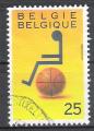 Belgique 1990; Y&T n 2363; 25F sport pour handicaps, basket