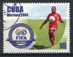 Timbre de CUBA 2004  Obl  N 4169  Y&T  Football