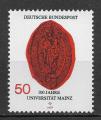 Allemagne - 1977 - Yt n 785 - N** - 500 ans Universit de Mayence
