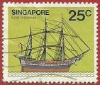 Singapur 1980.- Barcos. Y&T 339a. Scott 341. Michel 347y.