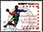 FRANCE - 2001 - Y&T 3367 - Championnat du monde de Handball - Oblitr 