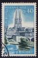 Timbre oblitr n 1485(Yvert) France 1966 - Niort