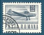 Roumanie N2348 Avion lger oblitr