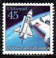 Etats-Unis Yvert PA N119 Oblitr 1989 20 Congres UPU Navette spatiale