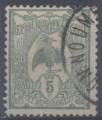 France, Nouvelle Caldonie : n 91 oblitr anne 1905