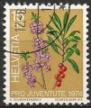 Suisse 1974 - YT 972 ( Plante vnneuse  : Bois Gentil ) Ob 