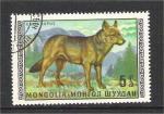 Mongolia - Scott 562  wolf / loup
