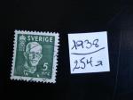 Sude - Anne 1938 - Roi Gustave V - Y.T. 254a - Oblit.Used 