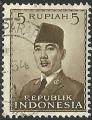 Indonesia 1951.- Sukarno. Y&T 39. Scott 393. Michel 86.