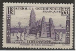 COTE D'IVOIRE 1936-38 Y.T N120A neuf* cote 0.75 Y.T 2022  
