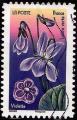 2140 - Série " Fleurs et douceurs" - violette - oblitéré - année 2022
