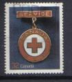 CANADA - 1984 - YT 871 - (ob) - Mdaille de la Croix Rouge pour services rendus 