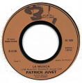 SP 45 RPM (7")  Patrick Juvet  "  La musica  "