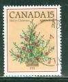 Canada 1981 Y&T 783 oblitr Dcorations arbre de Noel 