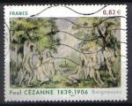 timbre France 2006 - YT 3894 - PAUL CEZANNE - les BAIGNEUSES -