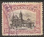 guatemala - n 125  obliter - 1902 