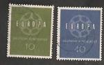Allemagne Fdrale 1959 Y&T 193/94 o EUROPA