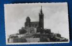CP 13 Marseille - Basilique de N.D. de la Garde (timbr 1953)