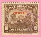 Nicaragua 1931.- Catedral de Len. Y&T 268. Scott O338. Michel D294. 