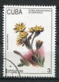 Timbre de CUBA 1993  Obl  N 3313  Y&T  Fleurs