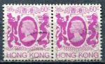 Timbre HONG KONG  1982  Obl    N 387  Paire Horizontale  Y&T  Personnage