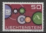 LIECHTENSTEIN N364** (europa 1961) - COTE 0.50 