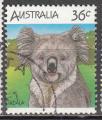 Australie 1986  Y&T  96?  oblitr  koala