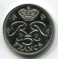 Monnaie Pice MONACO 5 Francs 1982 ( 152 200 ex )