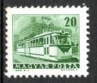 Hongrie Yvert N1556 oblitr 1963 Tramway