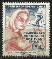Chili 1966; Y&T PA 229; 4e, Championnats du monde de ski  Portillo